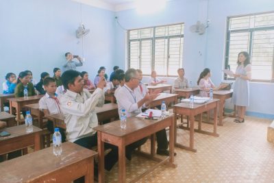 Trường cao đẳng Việt- Hàn tỉnh Quảng Ngãi về tư vấn hướng nghiệp nghề sau THCS