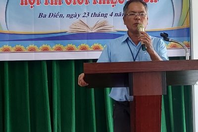 Hội thi giới thiệu sách- Chào mừng ngày Sách và văn hóa đọc Việt Nam năm 2024